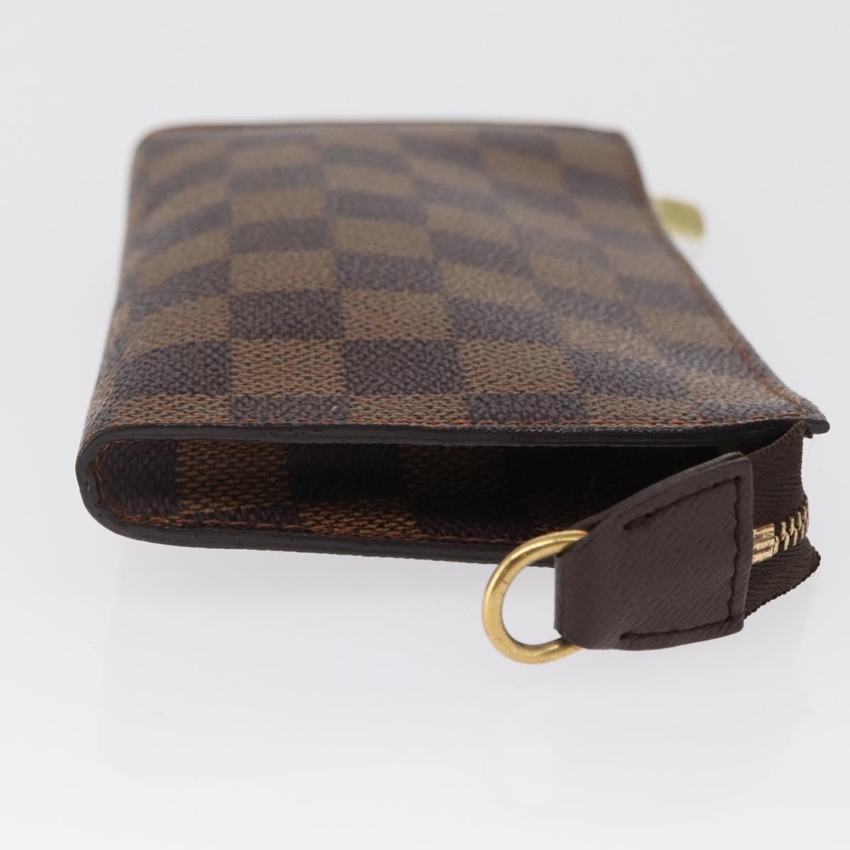 Louis Vuitton Marais Bucket Zip Pouch Damier Brown Canvas Clutche & Pouche Bag
