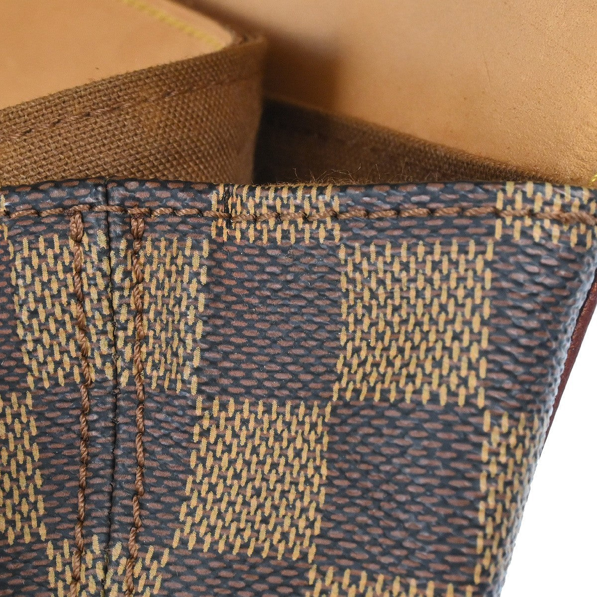 Louis Vuitton Arlequin Backpack Damier Brown Canvas Backpack Bag