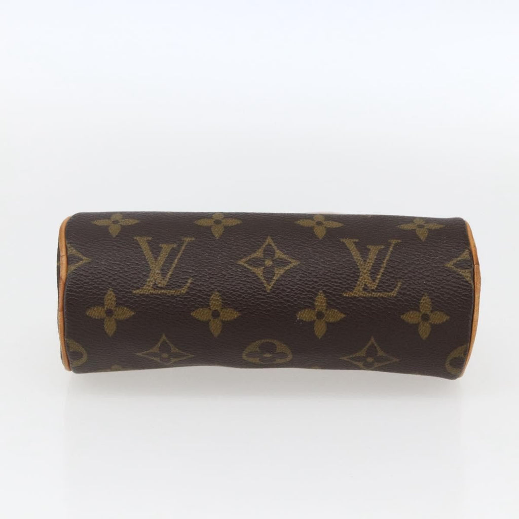 Louis Vuitton Papillon Pochette Monogram Canvas Brown Canvas Clutche & Pouche Bag