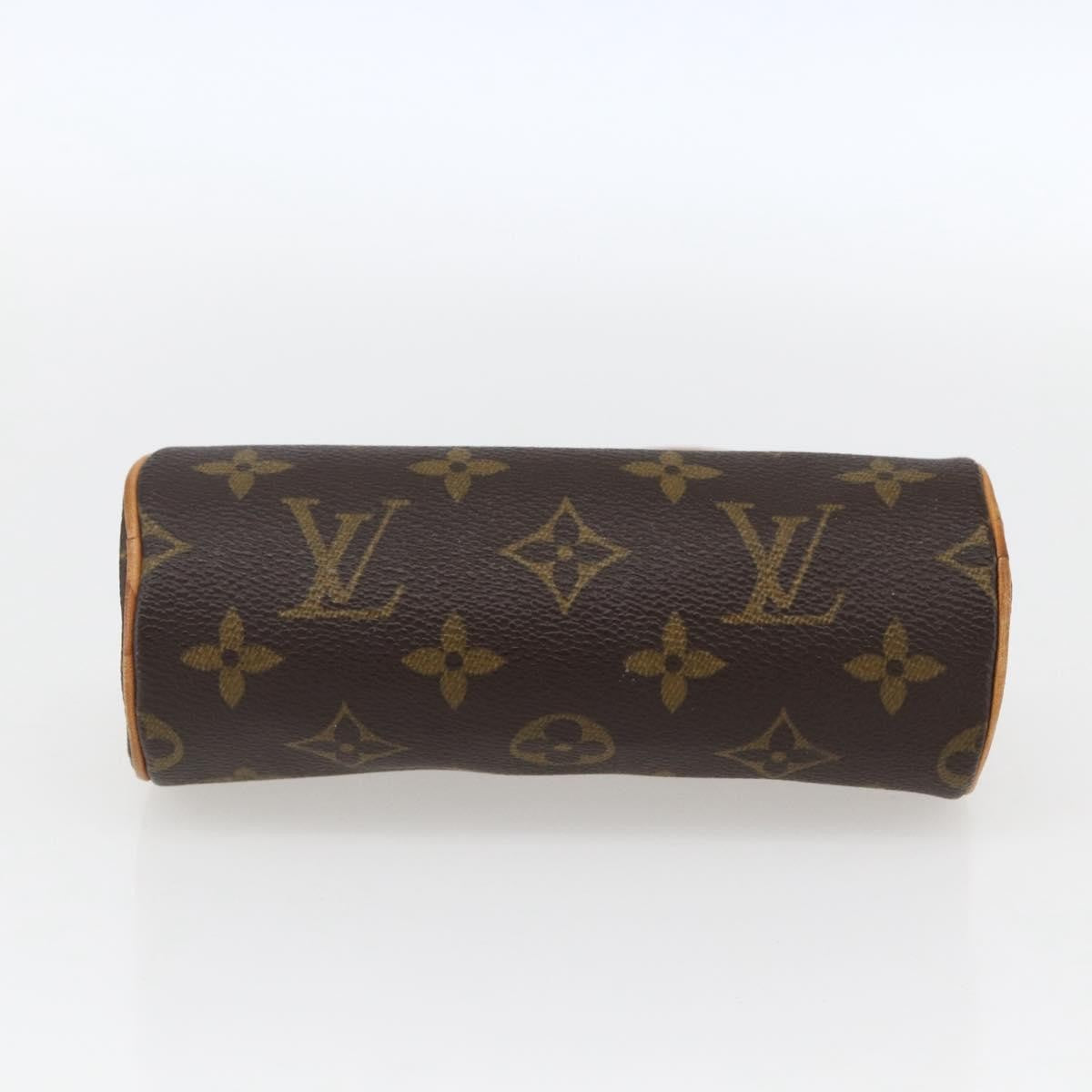 Louis Vuitton Papillon Pochette Monogram Canvas Brown Canvas Clutche & Pouche Bag