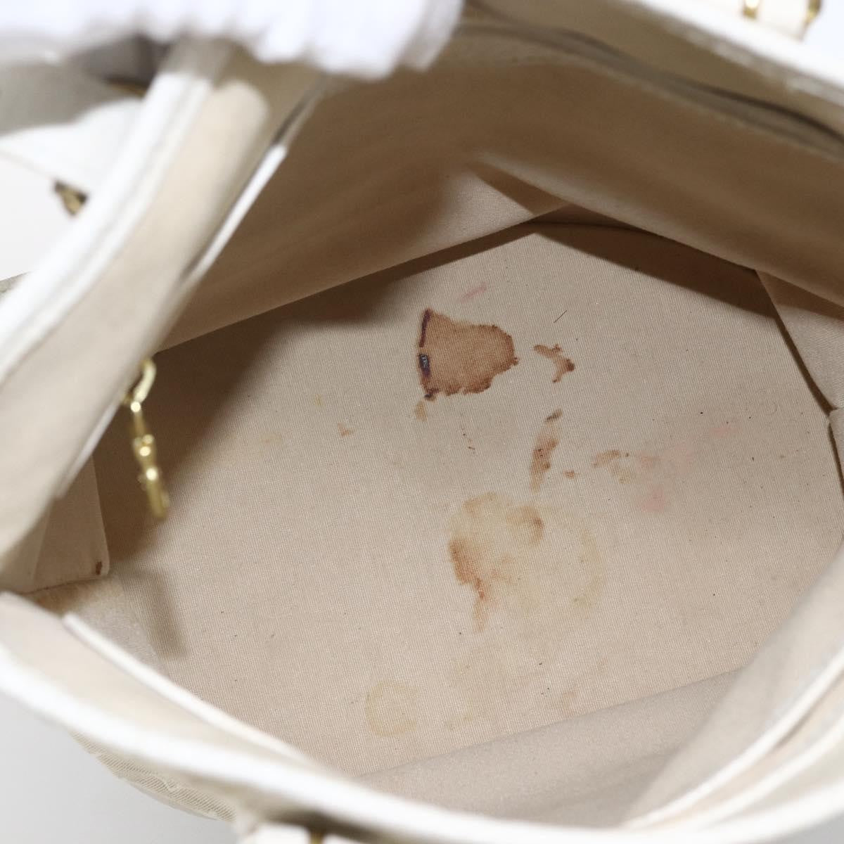 Louis Vuitton Petit Bucket Bag Mini Lin Beige Canvas Shoulder Bag