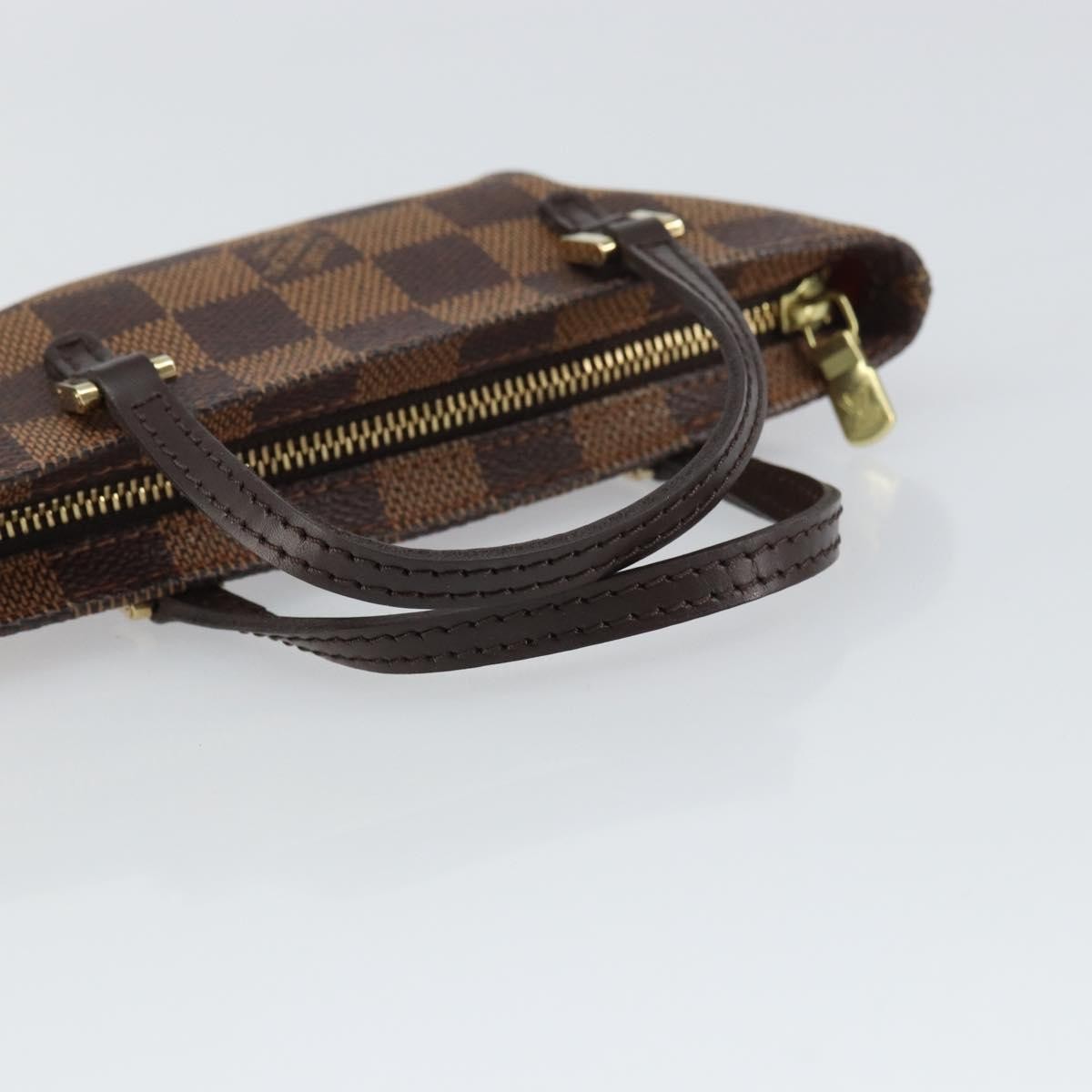 Louis Vuitton Manosque Pochette Damier Brown Canvas Clutche & Pouche Bag