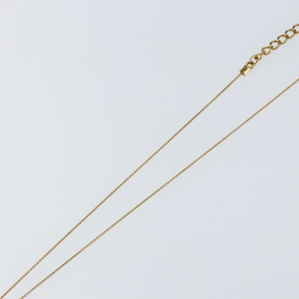 Christian Dior Cd Pendant Necklace Metal Gold Metal Necklace Jewelry (Pre-Owned)