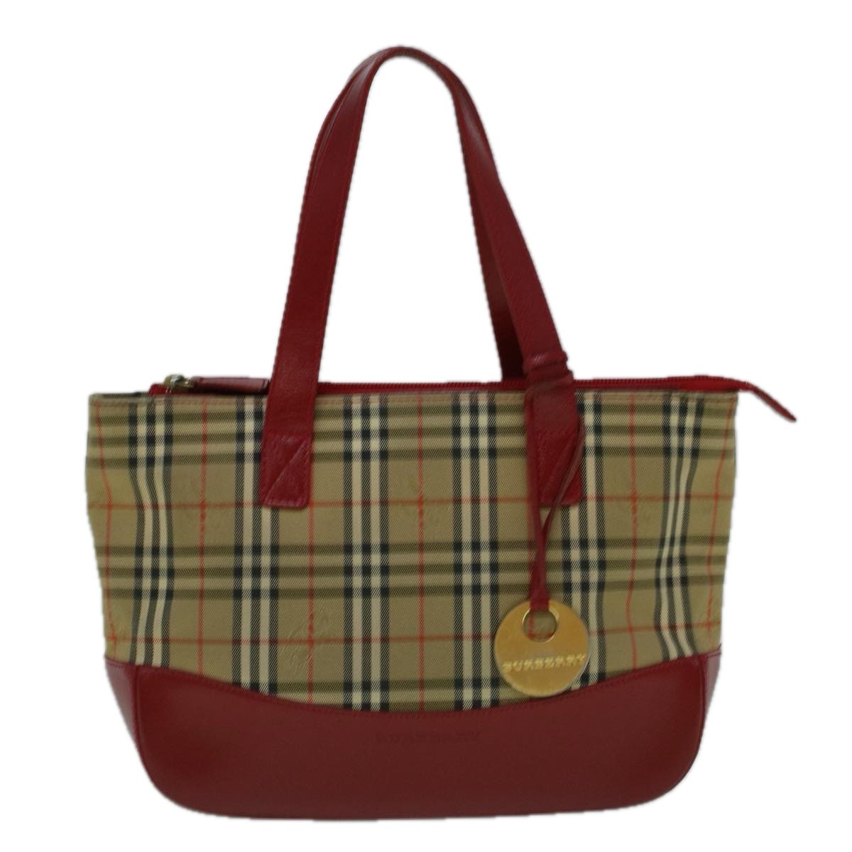 Burberry Nova Check Handbag Nova Check Canvas Beige Canvas Handbag