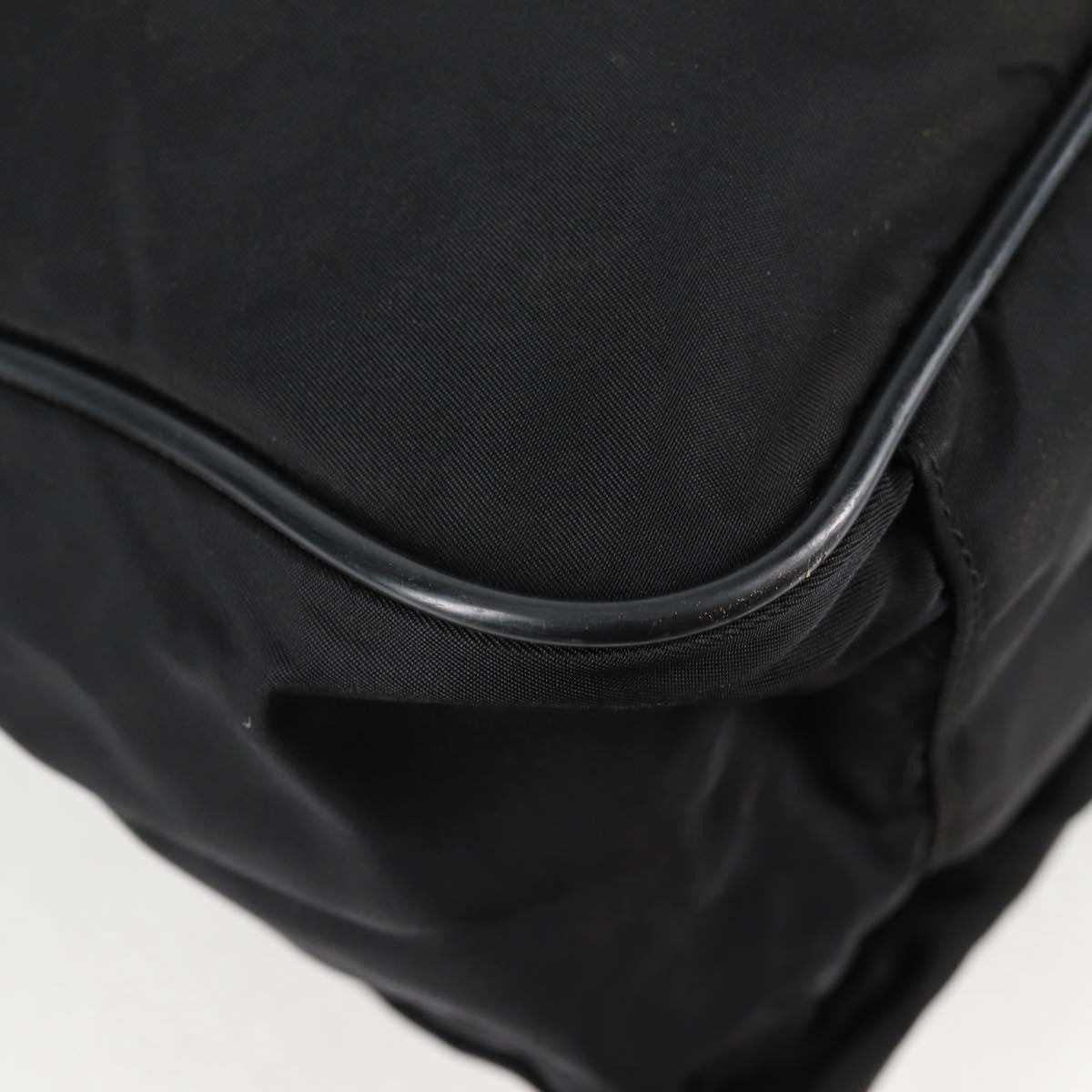 Prada Vintage Shoulder Bag Tessuto Black Nylon Shoulder Bag Bag