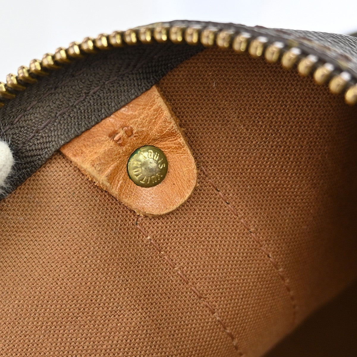 Louis Vuitton Keepall Bag Monogram Canvas Brown Canvas Travel Bag