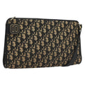 Christian Dior Vintage Trotter Shoulder Bag Canvas Navy Canvas Shoulder Bag Bag (Pre-Owned)