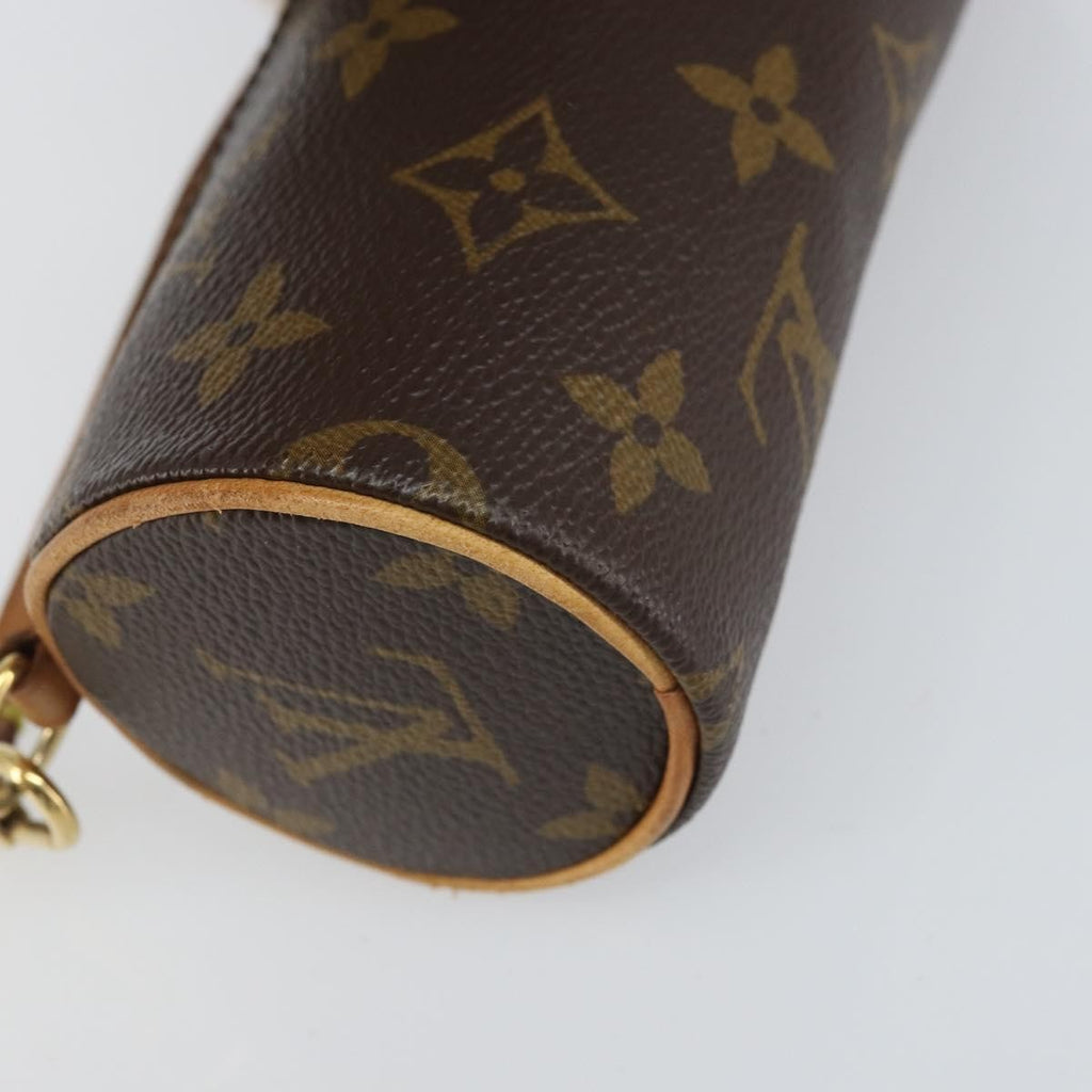 Louis Vuitton Papillon Pochette Monogram Canvas Brown Canvas Clutche & Pouche Bag