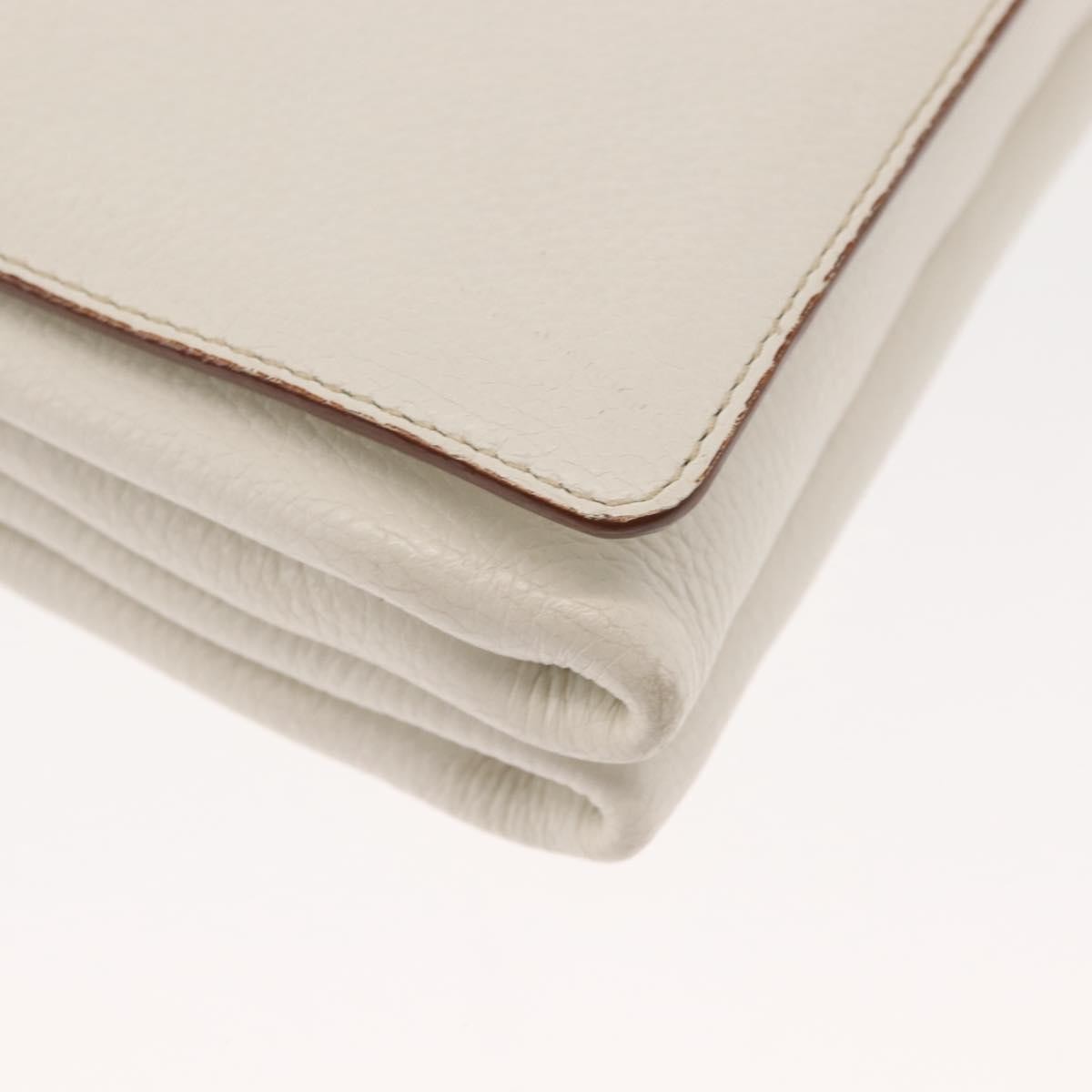 Prada Flap Crossbody Bag Vitello Daino White Leather Shoulder Bag Bag