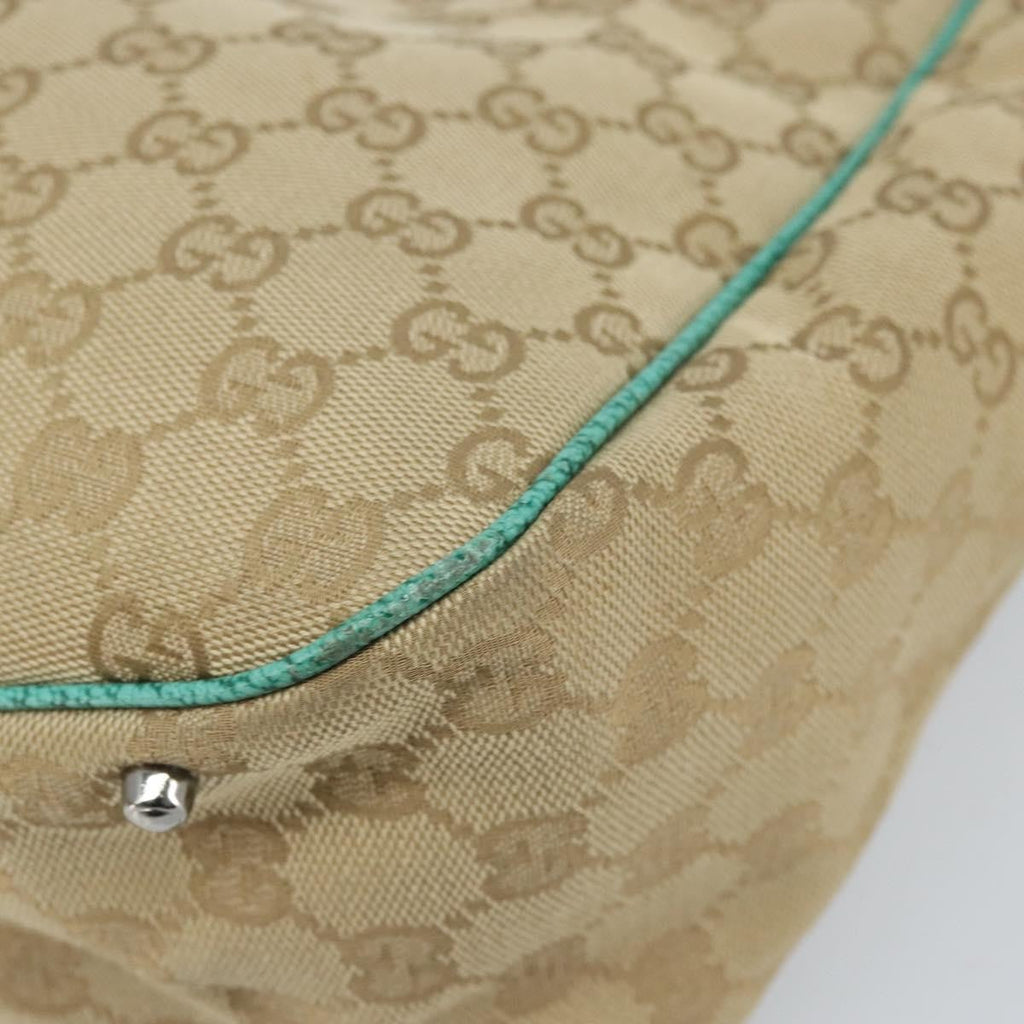 Gucci Vintage Open Tote Gg Canvas Beige Canvas Tote Bag Bag (Pre-Owned)