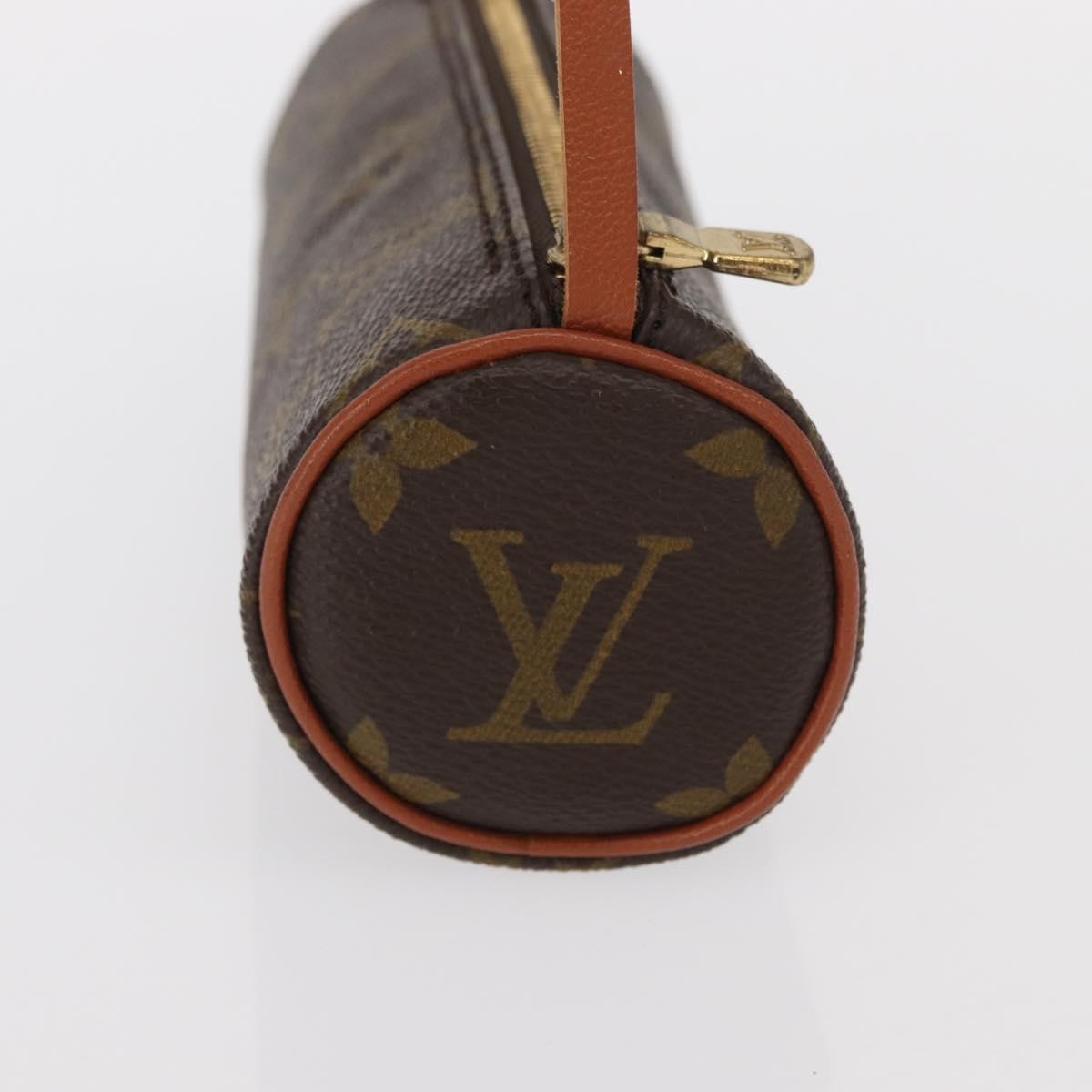 Louis Vuitton Papillon Pochette Monogram Canvas Brown Canvas Clutche & Pouche Bag