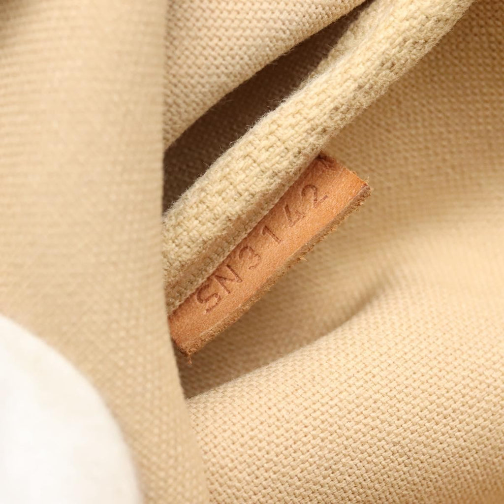 Louis Vuitton Eva Handbag Damier Beige Canvas Shoulder Bag