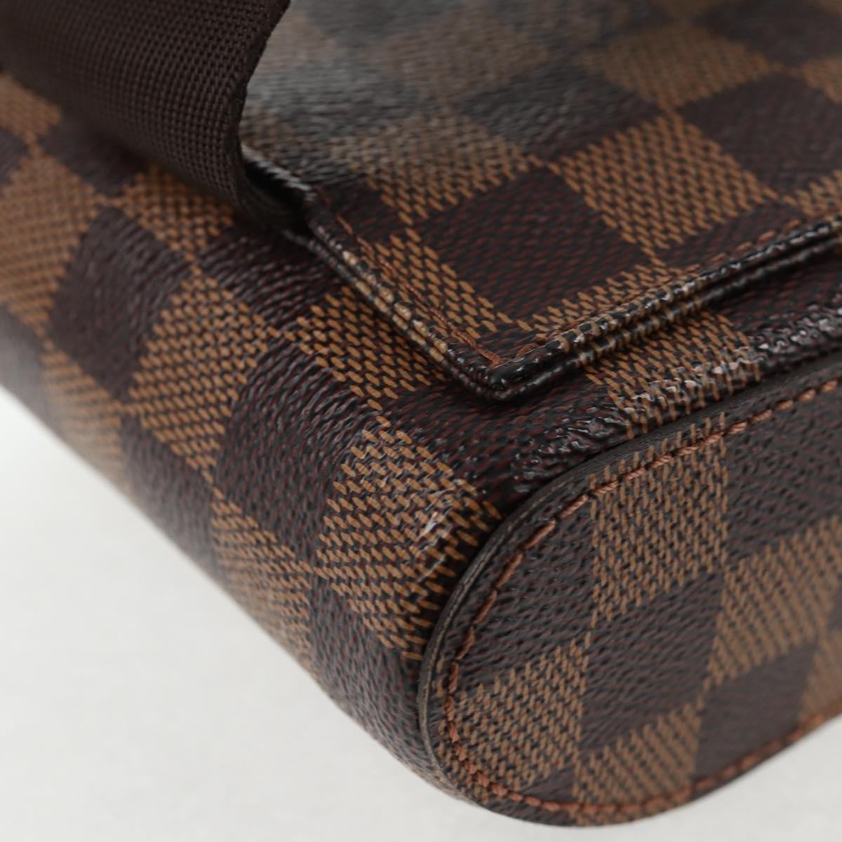 Louis Vuitton Geronimos Waist Bag Damier Brown Canvas Shoulder Bag
