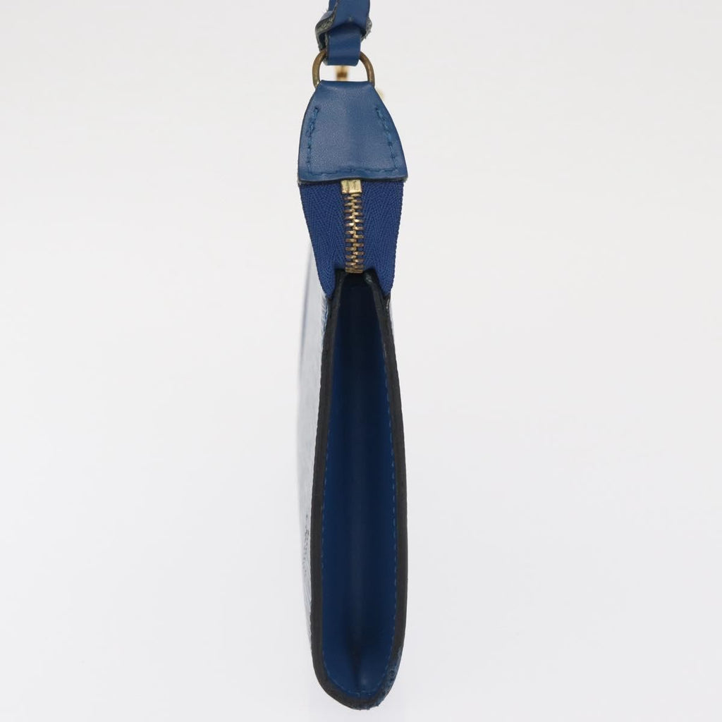 Louis Vuitton Pochette Accessoires Epi Leather Blue Leather Clutche & Pouche Bag