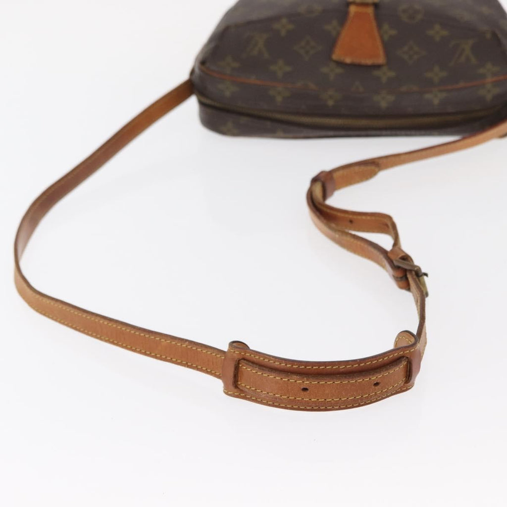 Louis Vuitton Jeune Fille Handbag Monogram Canvas Brown Canvas Shoulder Bag