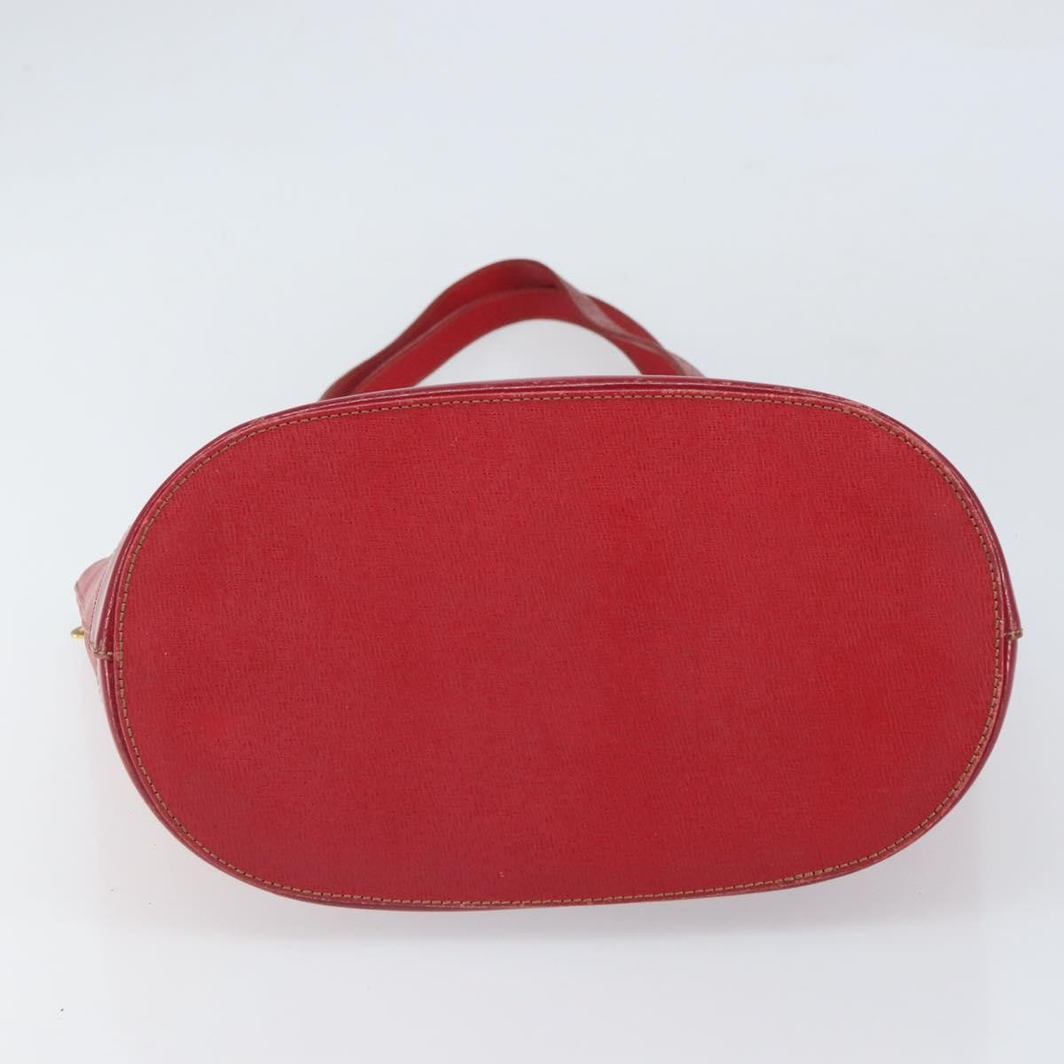 Burberry Vintage Tote Bag Leather Red Leather Tote Bag
