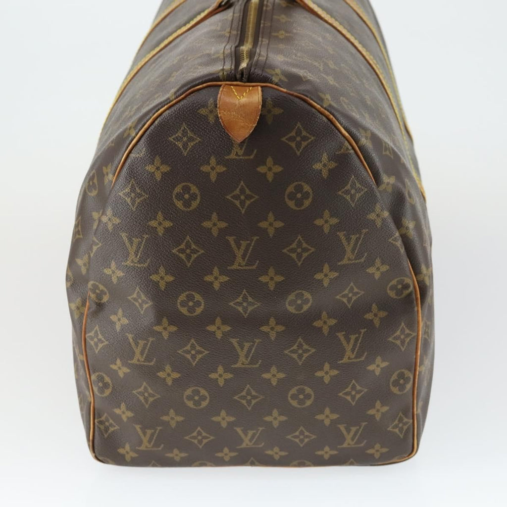 Louis Vuitton Keepall Bag Monogram Canvas Brown Canvas Travel Bag