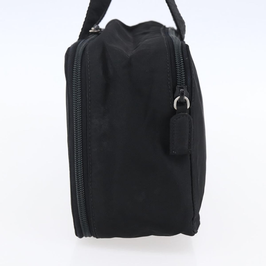 Prada Vintage Handbag Tessuto Black Nylon Handbag