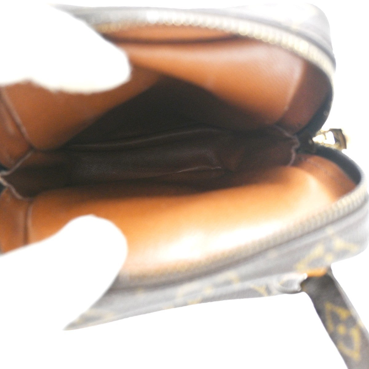 Louis Vuitton Amazone Bag Monogram Canvas Brown Canvas Shoulder Bag