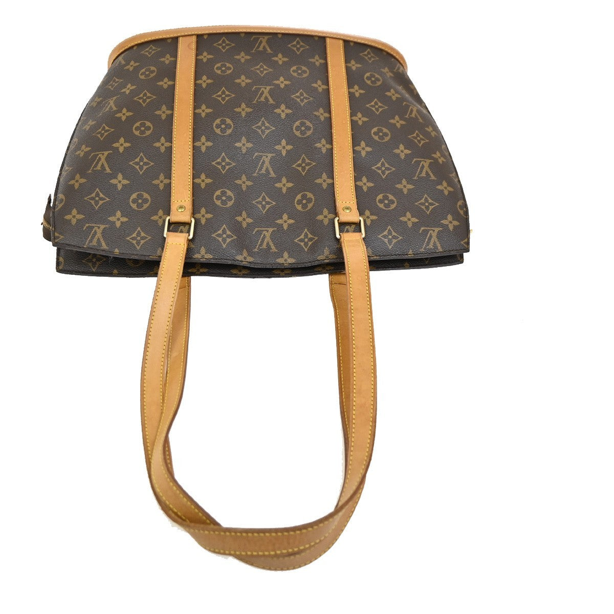 Louis Vuitton Babylone Handbag Monogram Canvas Brown Canvas Shoulder Bag