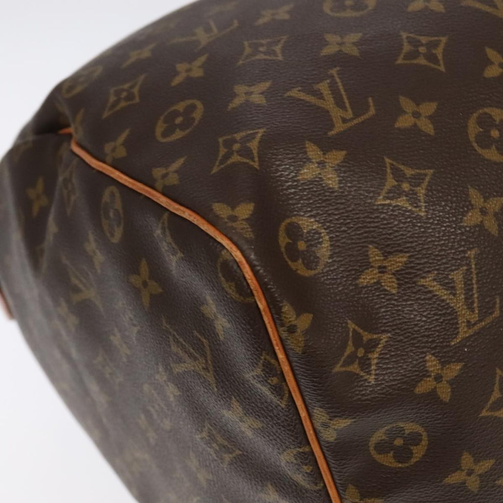 Louis Vuitton Keepall Bag Monogram Canvas Brown Canvas Travel Bag