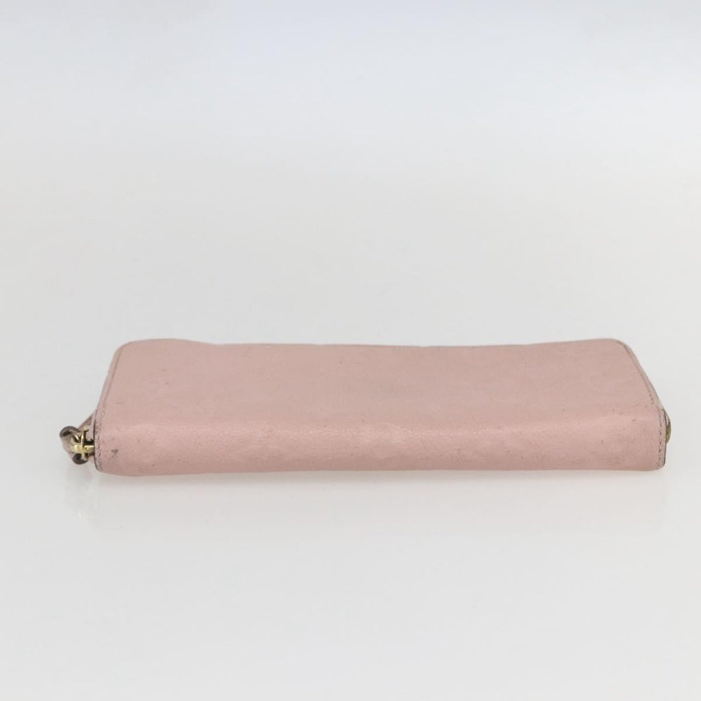 Louis Vuitton Clemence Wallet Monogram Empreinte Leather Pink Leather Wallets Accessory