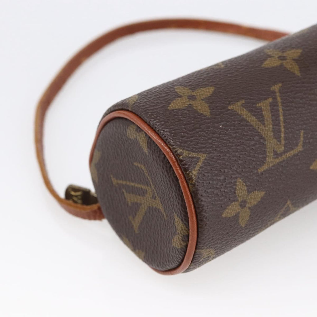 Louis Vuitton Papillon Pochette Monogram Canvas Brown Canvas Clutche & Pouche Bag