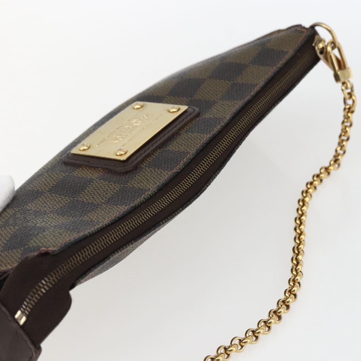 Louis Vuitton Sophie Handbag Damier Brown Canvas Clutche & Pouche Bag