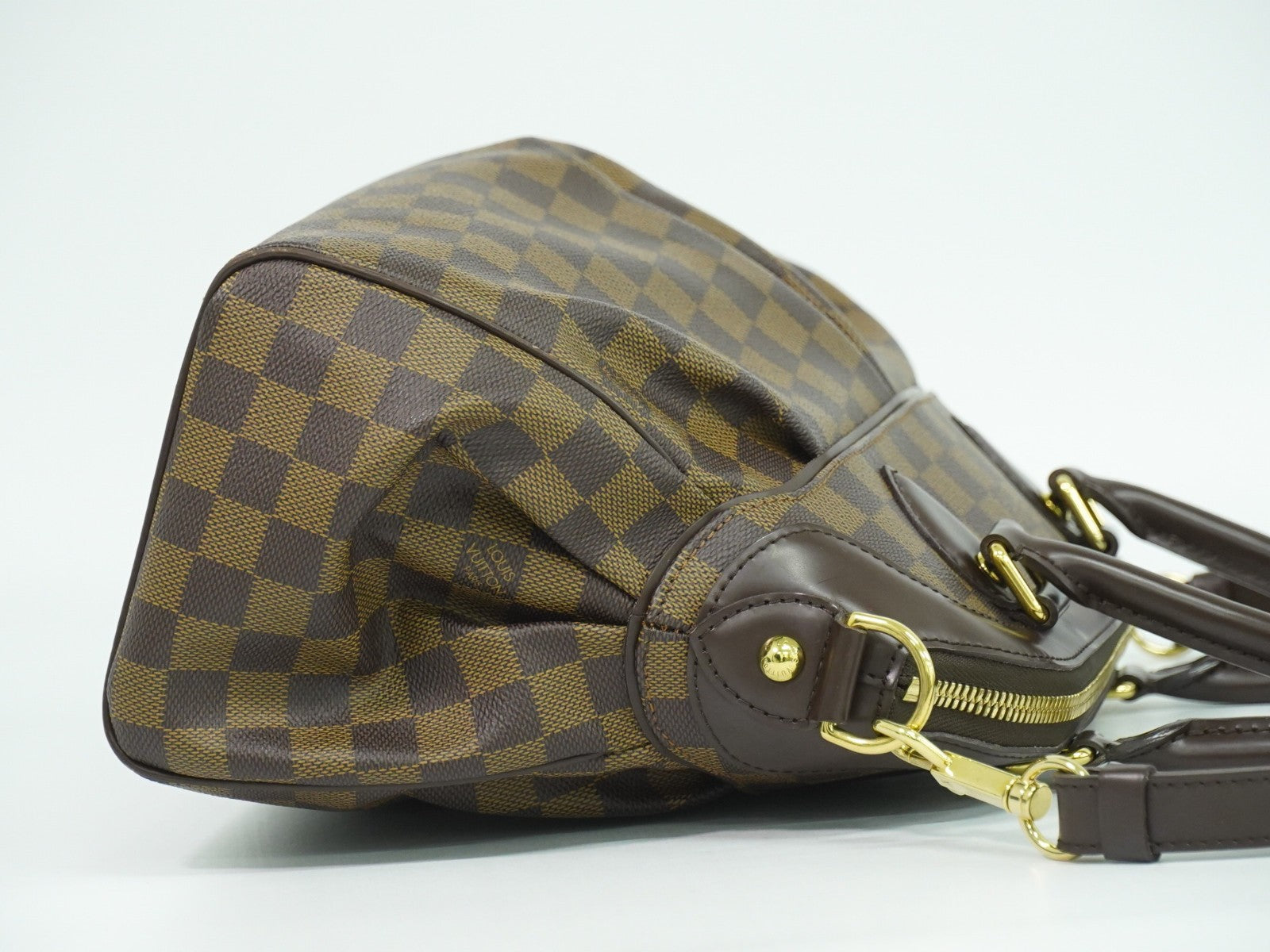 Louis Vuitton Trevi Handbag Damier Brown Canvas Handbag