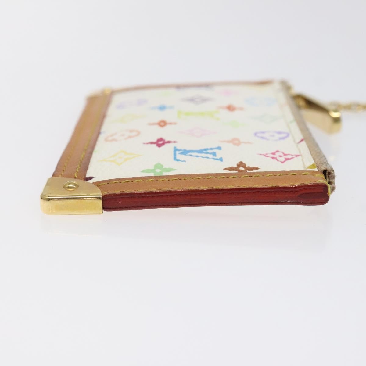 Louis Vuitton Pochette Clés Monogram Canvas Multicolour Canvas Wallets Accessory