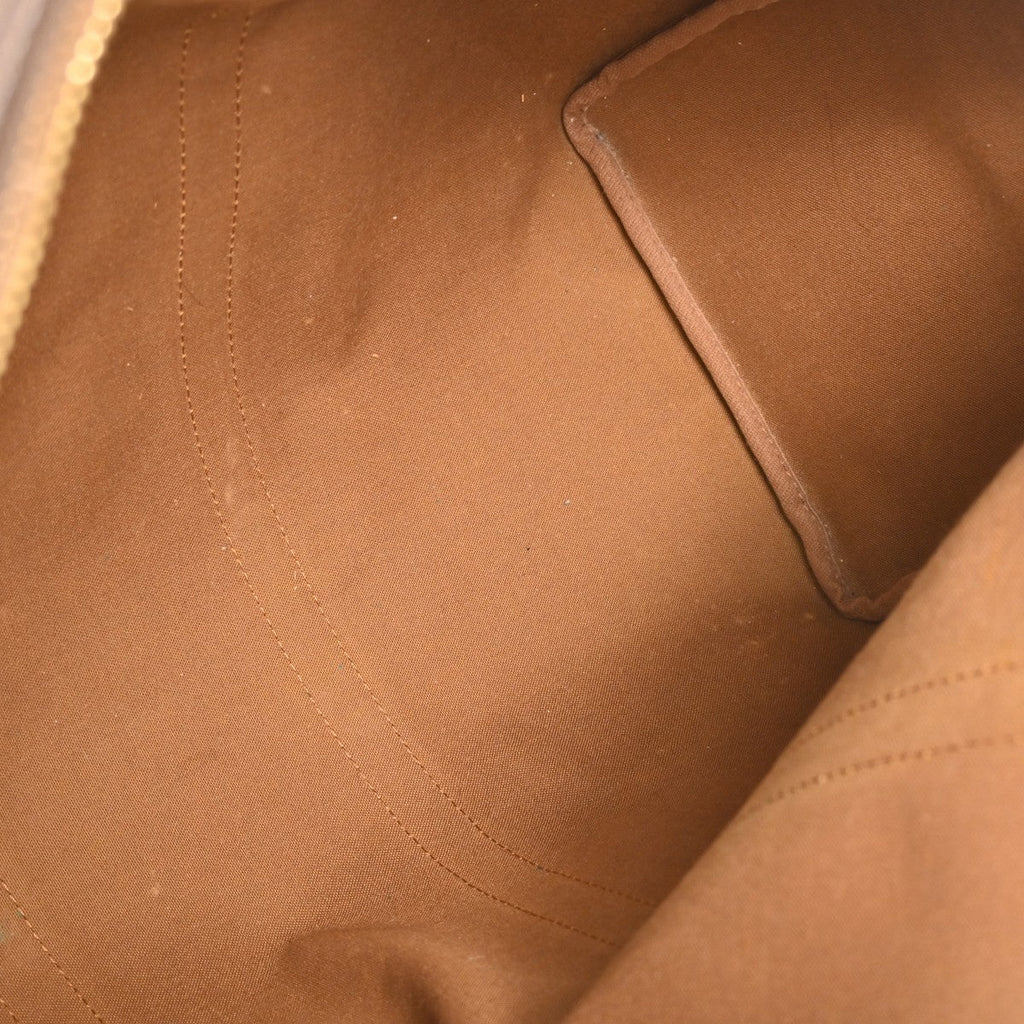 Louis Vuitton Keepall Bag Monogram Canvas Brown Canvas Travel Bag
