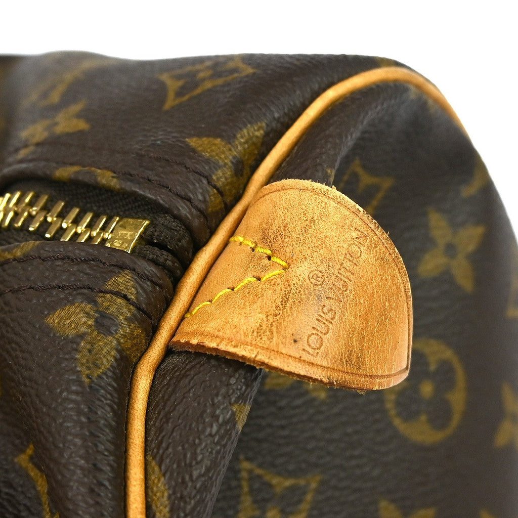 Louis Vuitton Keepall Bag Monogram Canvas Brown Canvas Travel Bag