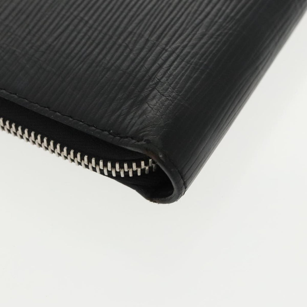 Louis Vuitton Pochette Jour Initials Epi Leather Black Leather Clutche & Pouche Bag