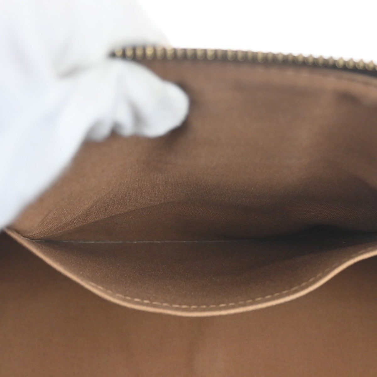 Louis Vuitton Tivoli Handbag Monogram Canvas Brown Canvas Shoulder Bag