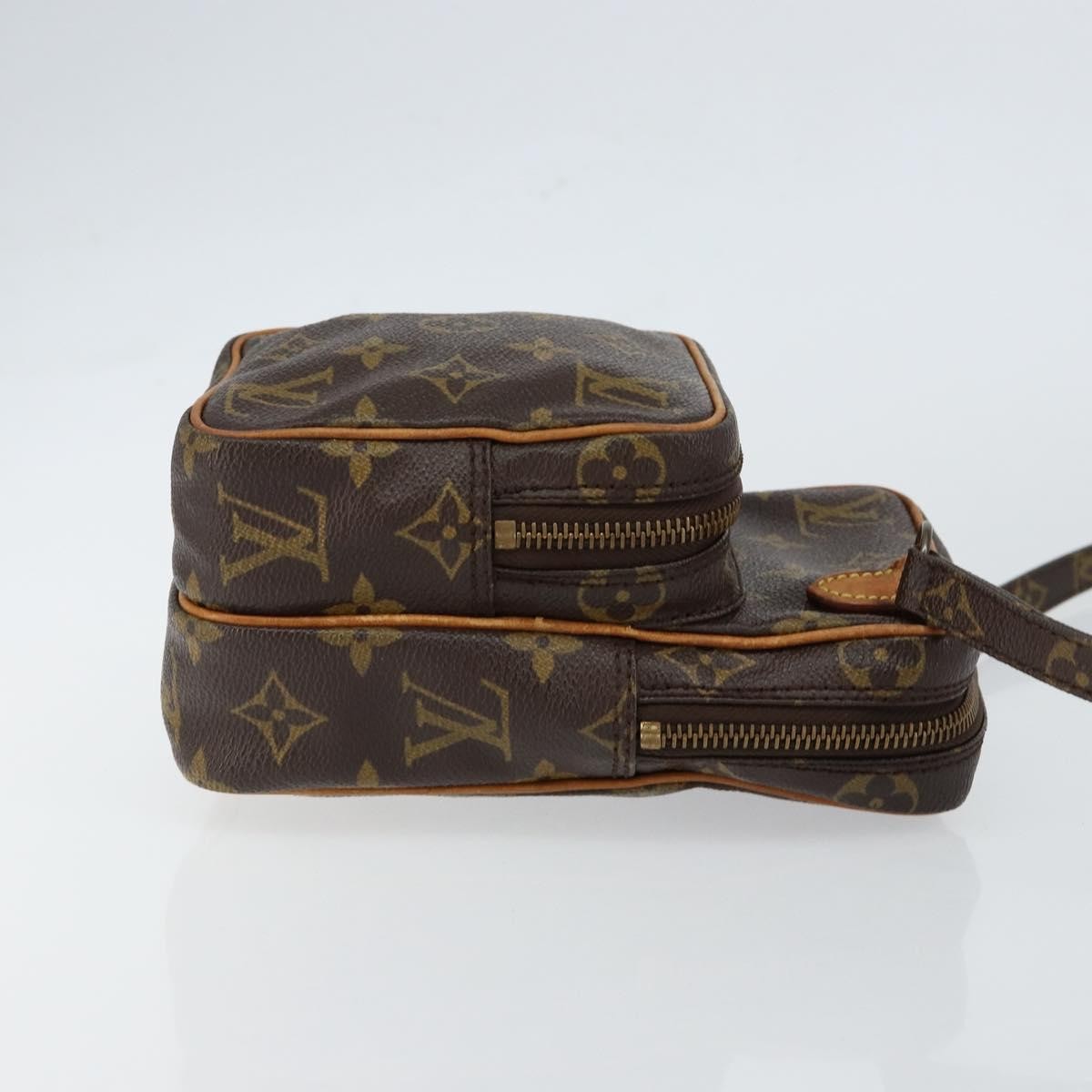 Louis Vuitton Amazone Bag Monogram Canvas Brown Canvas Shoulder Bag