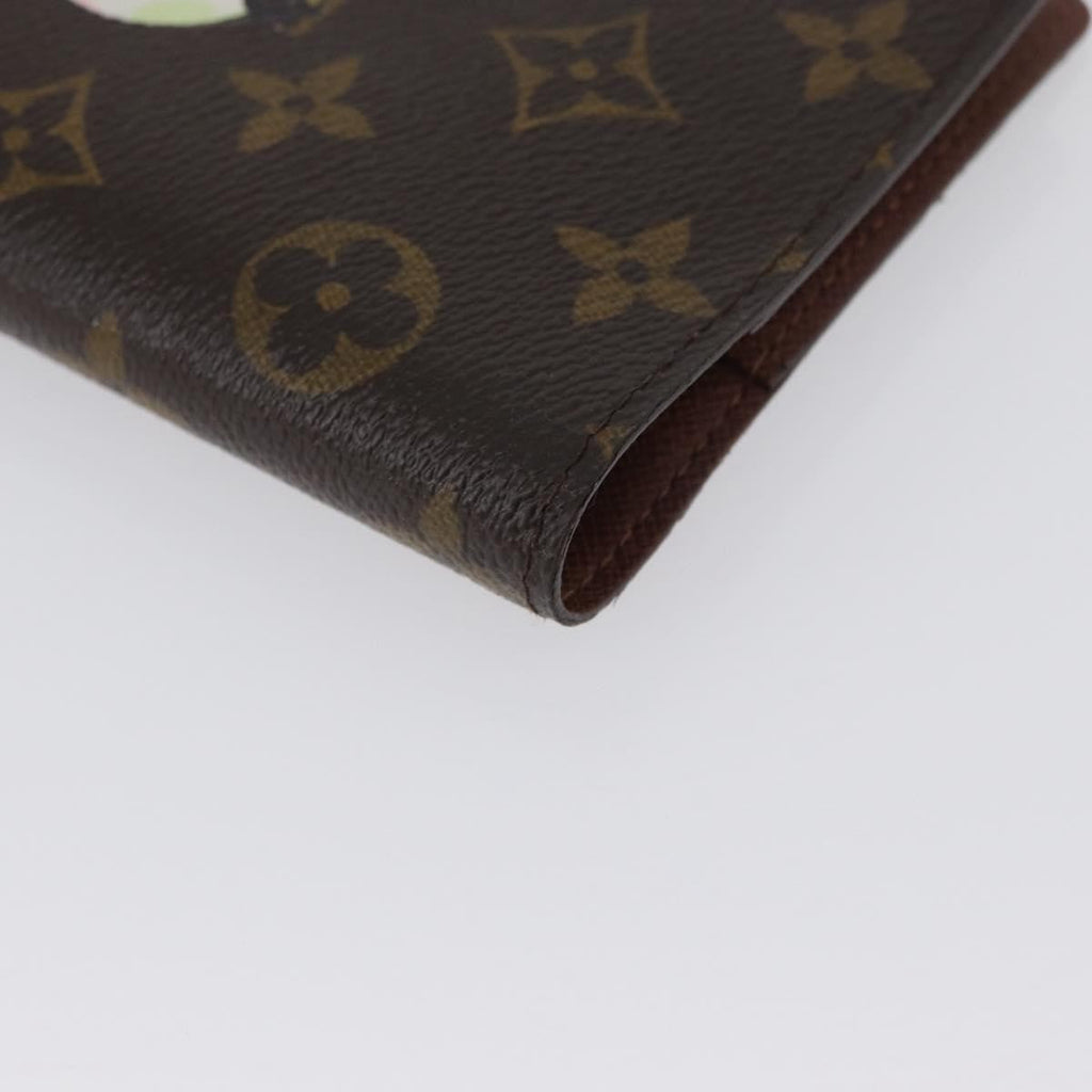 Louis Vuitton Agenda Cover Monogram Panda Brown Canvas Wallets Accessory