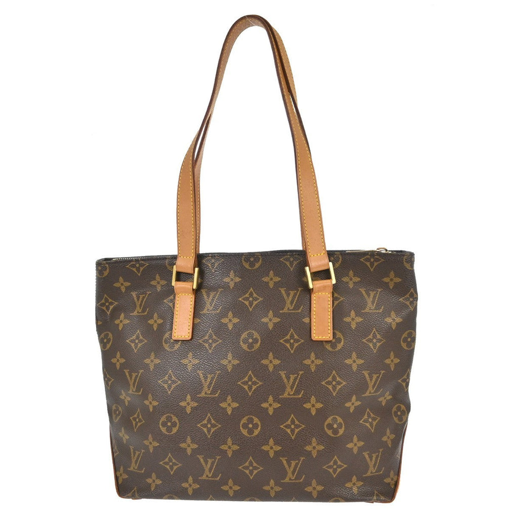 Louis Vuitton Cabas Piano Monogram Canvas Brown Canvas Tote Bag