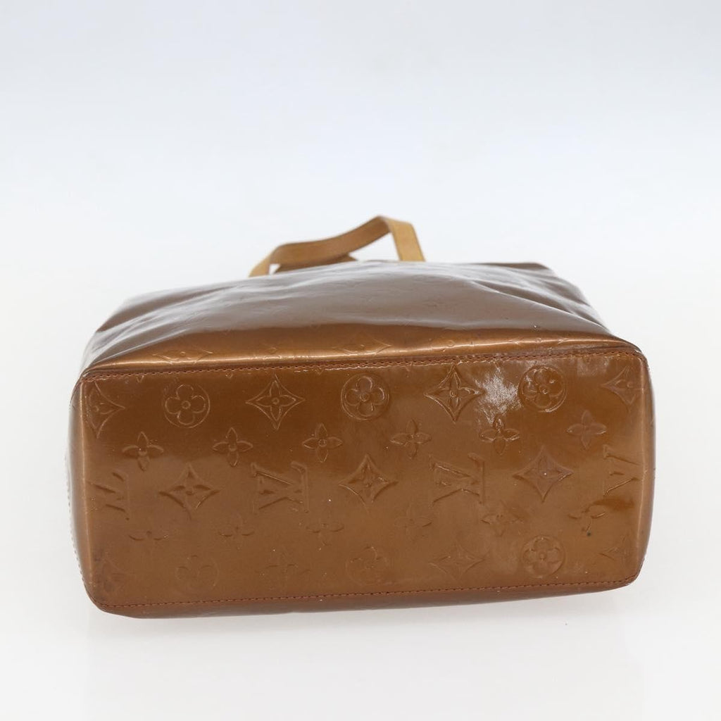 Louis Vuitton Reade Handbag Monogram Vernis Brown Patent_Leather Handbag