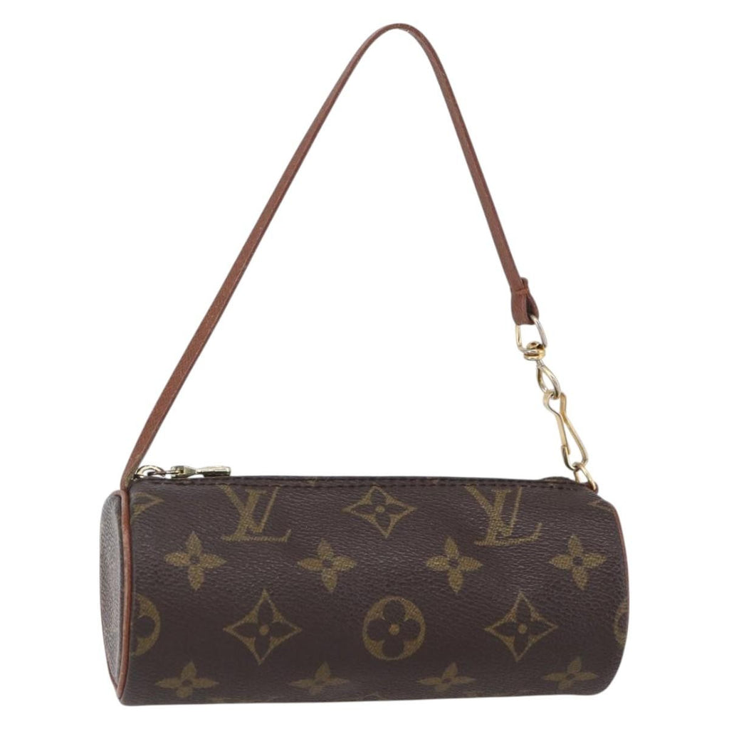 Louis Vuitton Papillon Pochette Monogram Canvas Brown Canvas Clutche & Pouche Bag