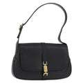Gucci Jackie Original Shoulder Bag Leather Leather Black Leather Shoulder Bag Bag (Pre-Owned)