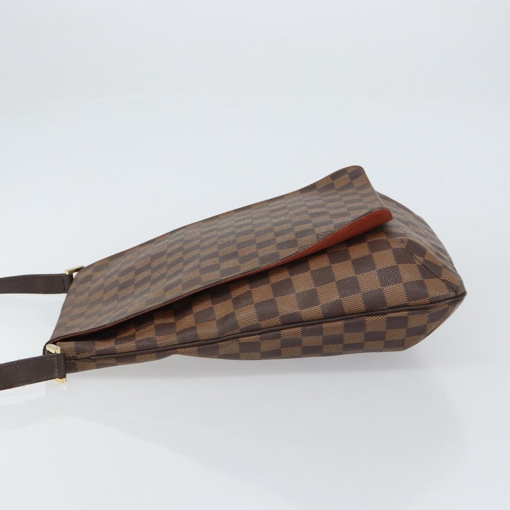 Louis Vuitton Musette Handbag Damier Brown Canvas Shoulder Bag