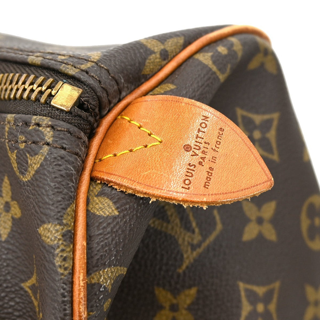 Louis Vuitton Keepall Bag Monogram Canvas Brown Canvas Travel Bag