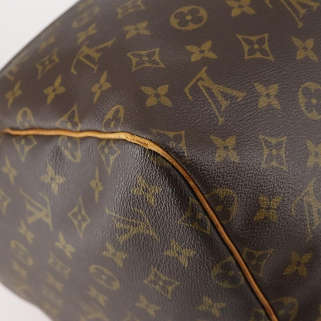 Louis Vuitton Keepall Bag Monogram Canvas Brown Canvas Travel Bag