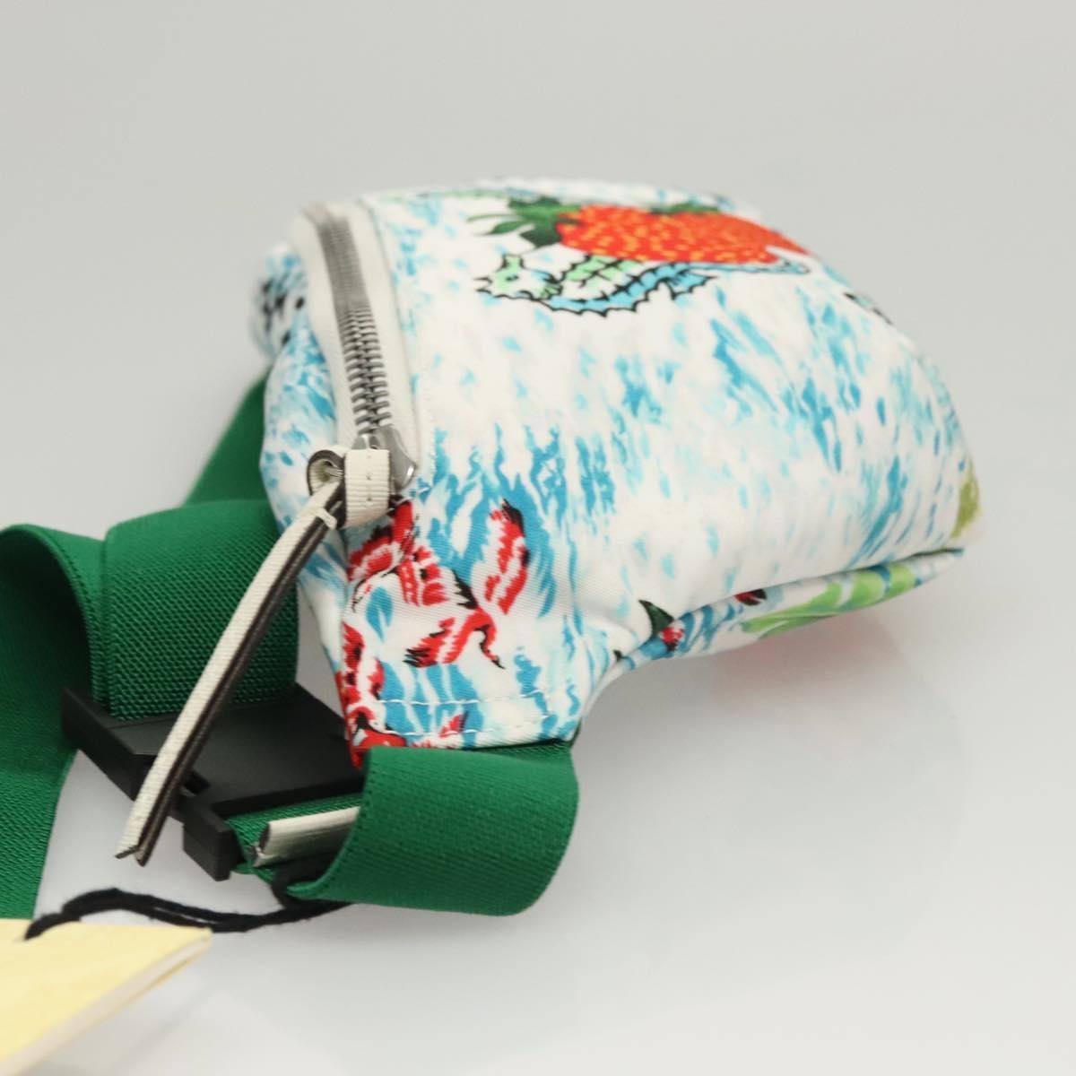 Gucci Merveilleux Belt Bag Printed Nylon White Nylon Bag (Pre-Owned)