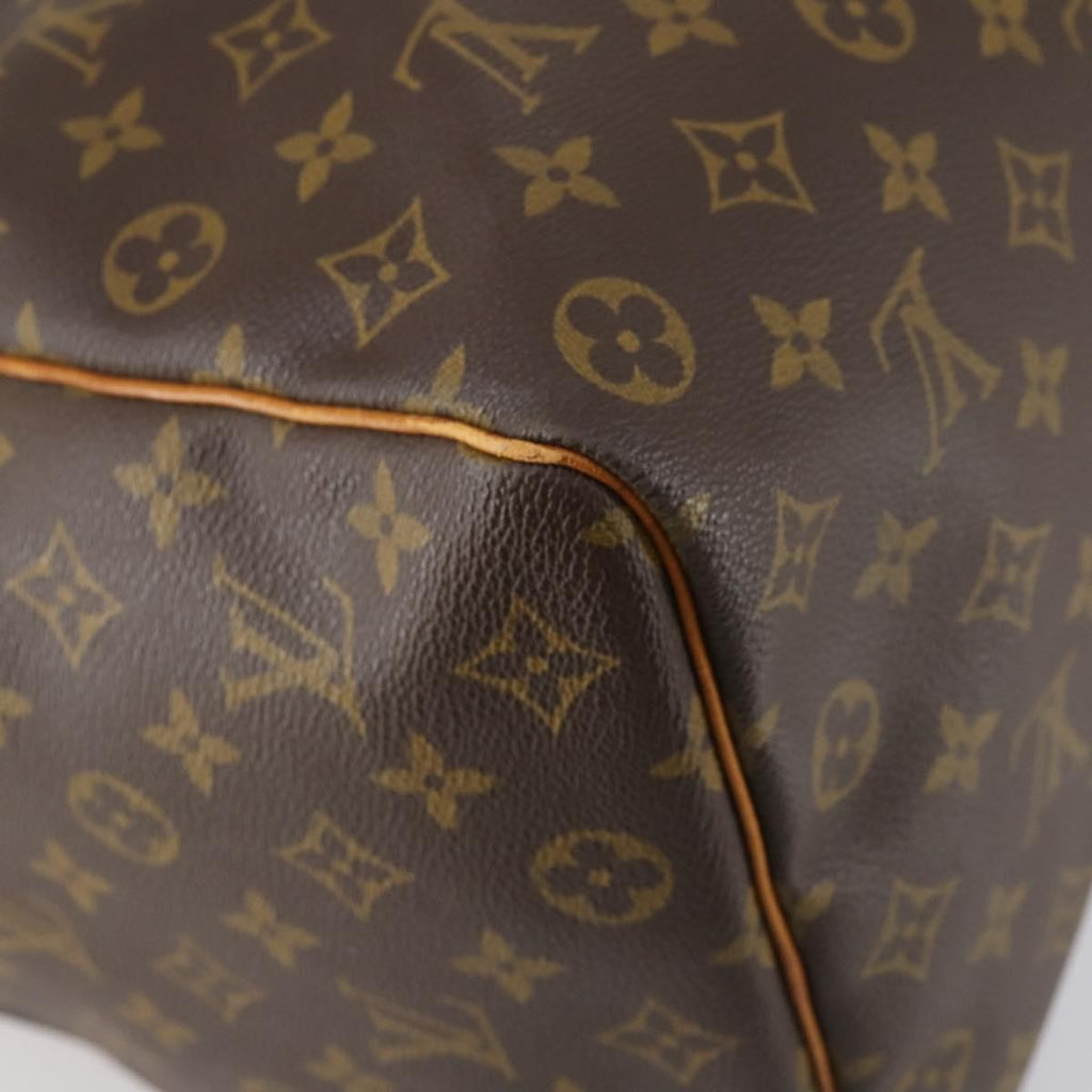 Louis Vuitton Keepall Bag Monogram Canvas Brown Canvas Travel Bag