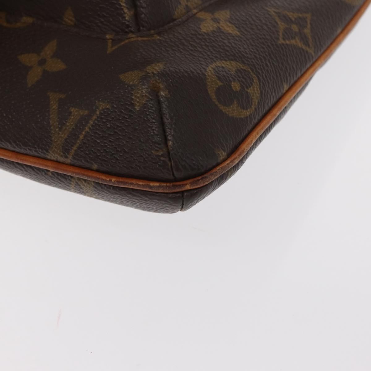 Louis Vuitton Partition Wristlet Clutch Monogram Canvas Brown Canvas Clutche & Pouche Bag