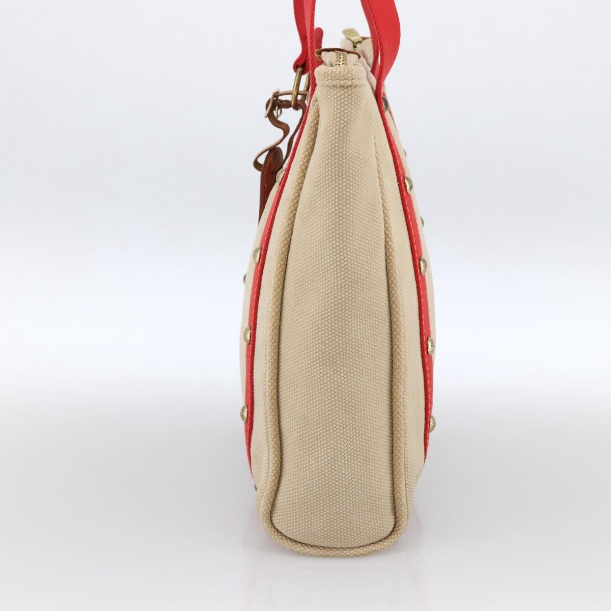 Louis Vuitton Antigua Tote Canvas Beige Canvas Tote Bag