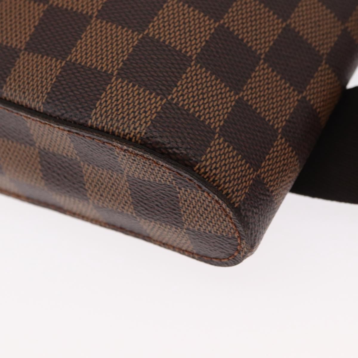 Louis Vuitton Geronimos Waist Bag Damier Brown Canvas Shoulder Bag