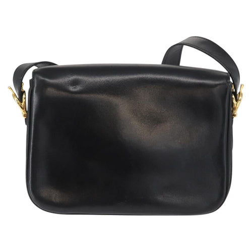 Celine Horse Carriage Shoulder Bag Leather Black Leather Shoulder Bag Bag