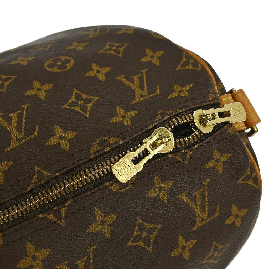 Louis Vuitton Keepall Bandouliere Bag Monogram Canvas Brown Canvas Travel Bag